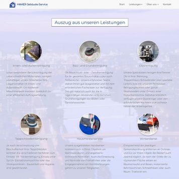 Reference to project Hamer facility service <small>Website & CMS</small> (2/5)