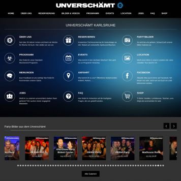 Reference to project Unverschämt Karlsruhe <small>Website & CMS</small> (1/5)